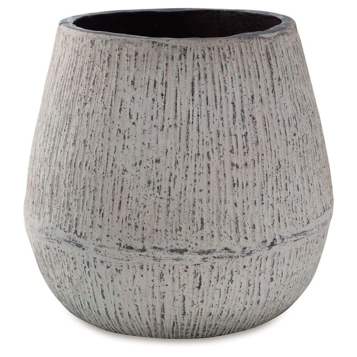 adc4625cb8bb1fbf760e2df81a67c78a Claymount - Vase - 10" - Distressed Brown - Image 1