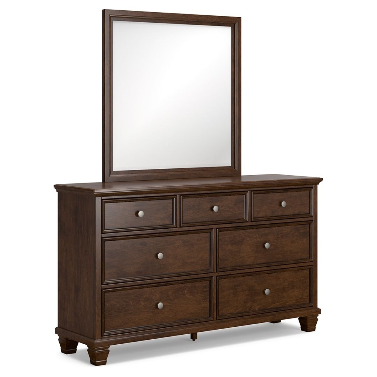 b14adc459eefaf388df8ec86880f79ed Danabrin - Dresser And Mirror - Brown - Image 1