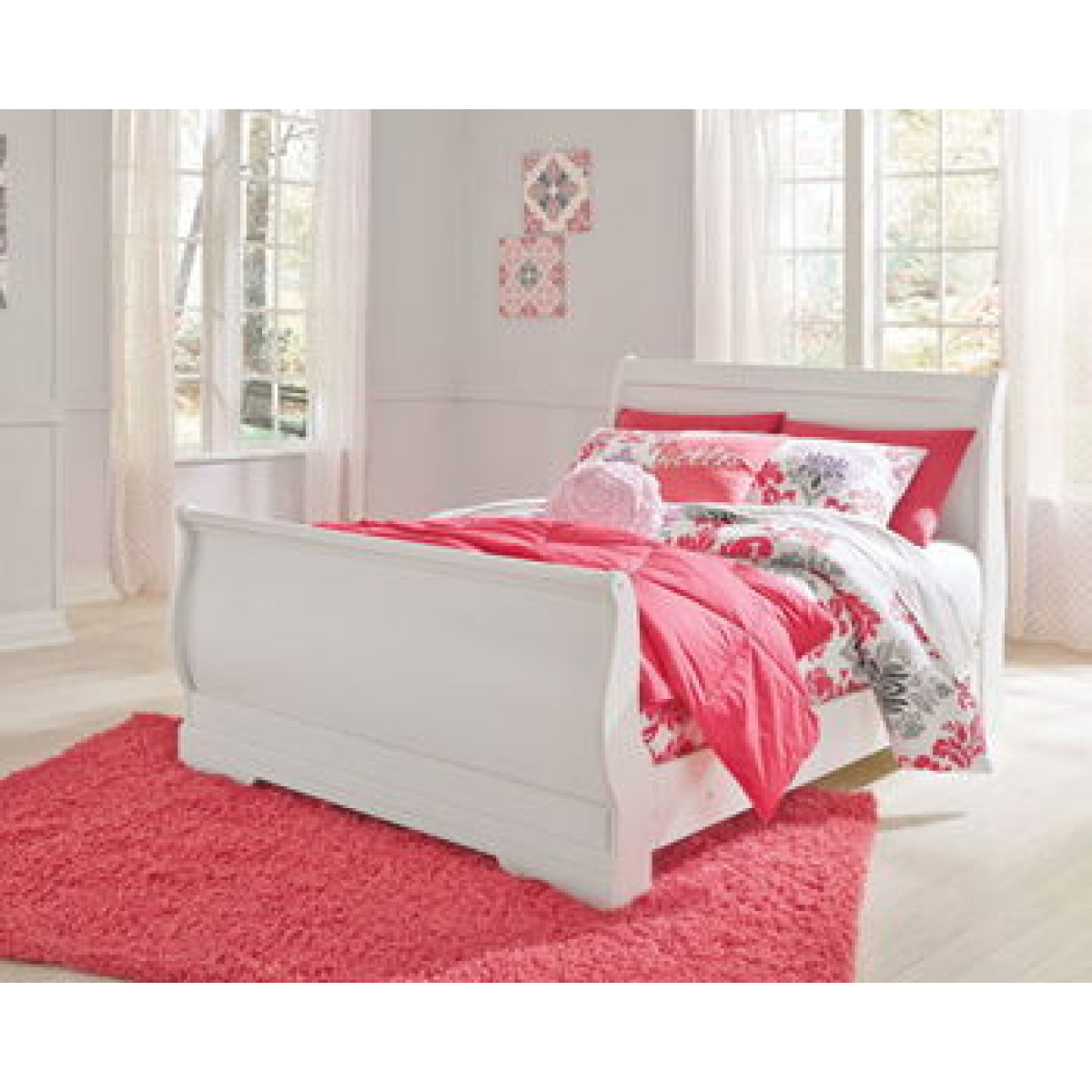 b2d03761c8baff33835f4f8a0097db9b Anarasia - Full Sleigh Rails - White - Image 1