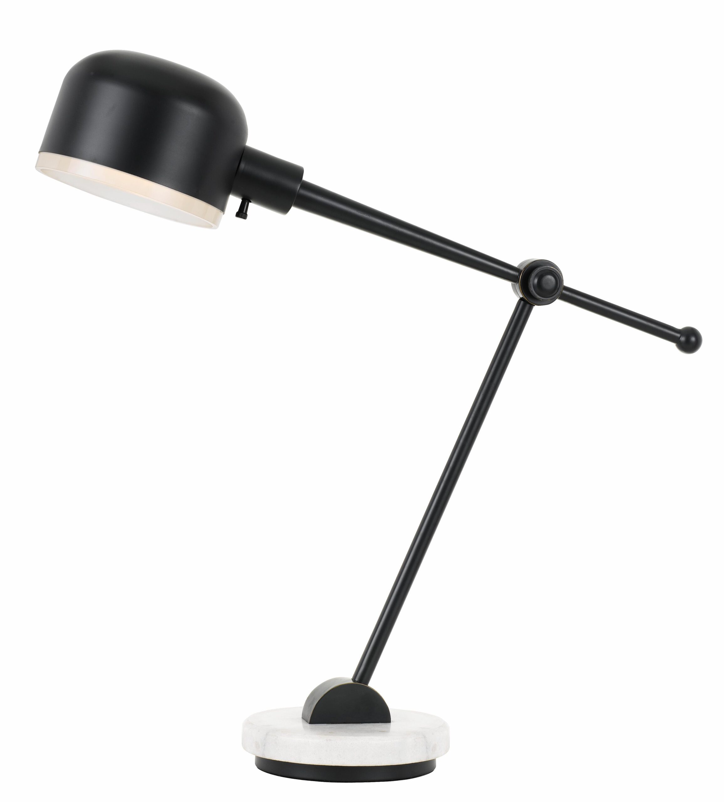 b5e20bd173407859fed8697b7acf8ea6 Allendale - 31" Height Adjustable Metal Desk Lamp - Dark Bronze - Image 1