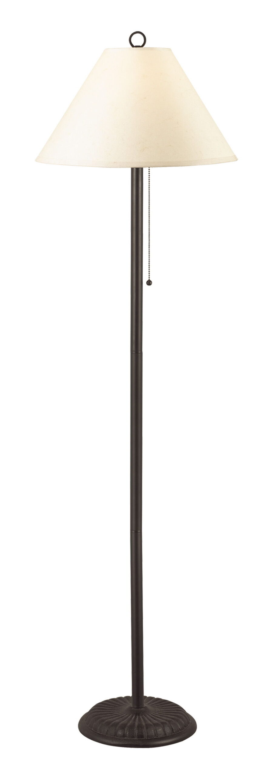 Candlestick - 57" Height Metal Floor Lamp - Black Rust