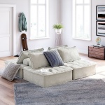 Bales - 4-Piece Modular Seating - Taupe - Image 9