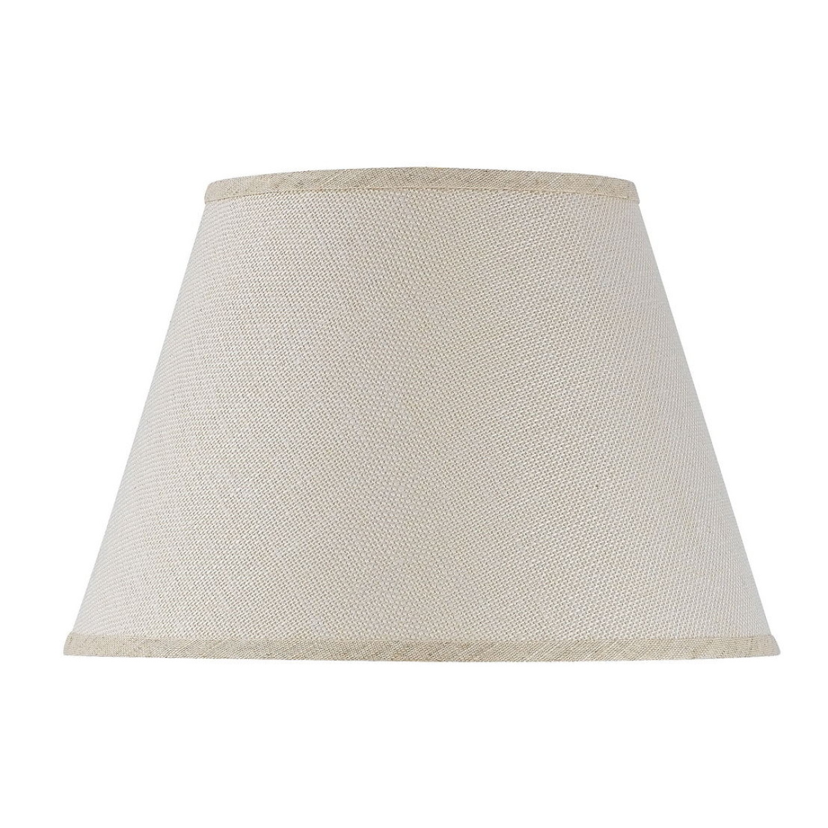 c6005083d553082057dd0eff2ab2bbb9 10.00" Height Drum Shade - Burlap - Image 1