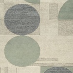 Dallane - 5' x 7' Rug - Linen / Blue / Green - Image 5