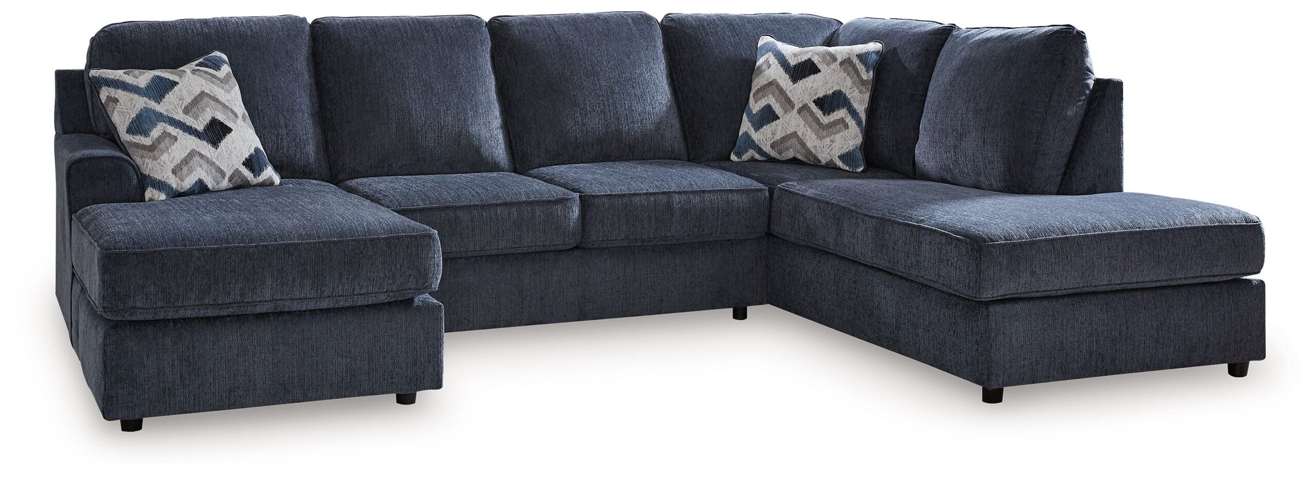 Albar Place - 2-Piece Sectional With Laf Sofa Chaise - Cobalt