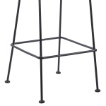 Acapulco - 30" Indoor / Outdoor Steel Bar Stool - Gray - Image 7
