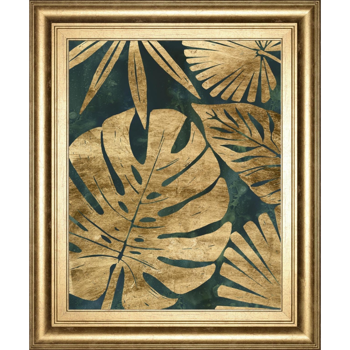 d4b556d65e0f6e6bca15cd1cbcb31462 22x26 Emerald Jungle II By June Erica Vess - Light Brown - Image 1