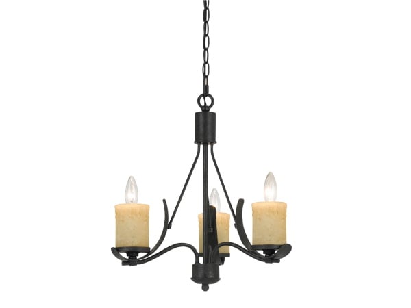 Morelis – 18″ Height Metal Chandelier – Black Smith Chandeliers