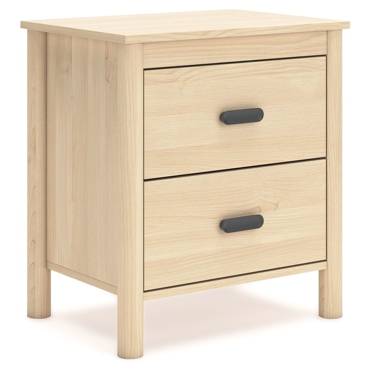 d996c3940cd9fc47fc9cd9a9bc128a49 Cabinella - Two Drawer Night Stand - Tan - Image 1