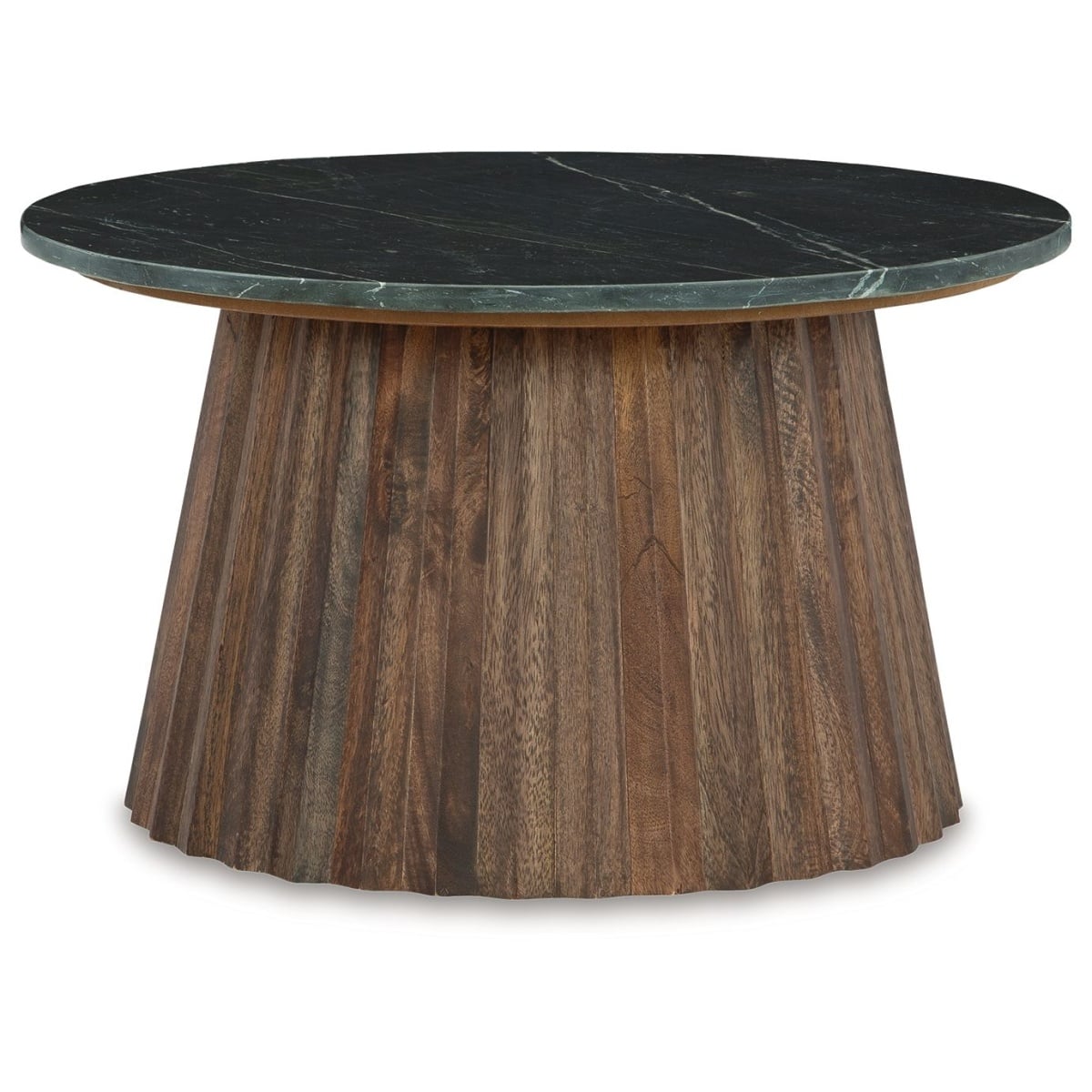 da1cb5156cebbe8e4472dda381e46bdb Ceilby - Accent Cocktail Table - Black / Brown - Image 1