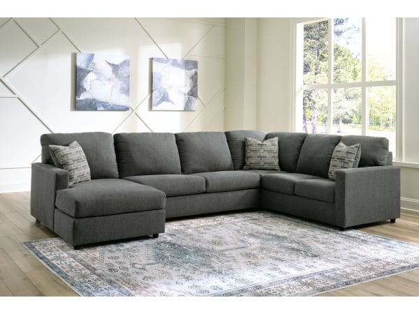 Edenfield – Right Arm Facing Corner Chaise 3 Pc Sectional – Charcoal Sectionals 21 Edenfield – Right Arm Facing Corner Chaise 3 Pc Sectional – Charcoal Sectionals 21