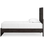 Belachime - Twin Panel Bed - Black - Image 7
