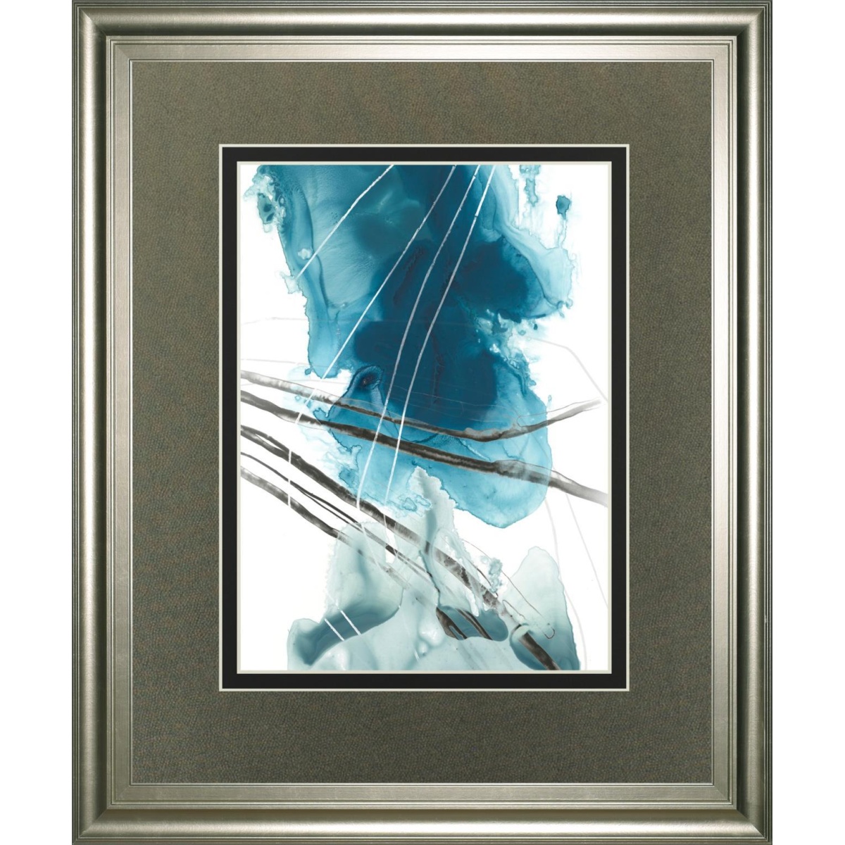 de24dc66d293584bbcdd3bbcc7ca0ee0 34x40 Bella Indigo II By June Erica Vess - Blue - Image 1