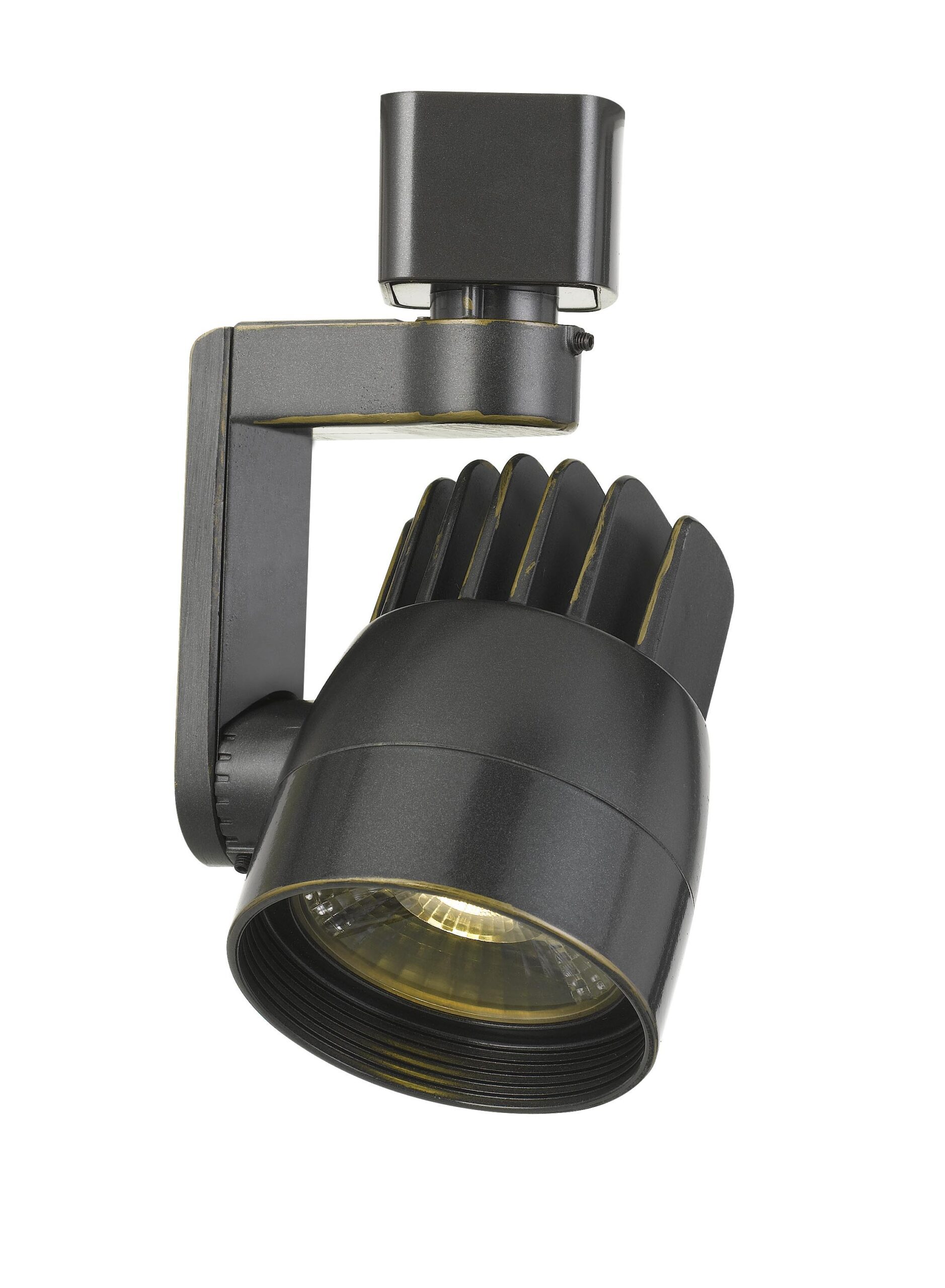 5" Height Metal Track Head - Dark Bronze - 12W