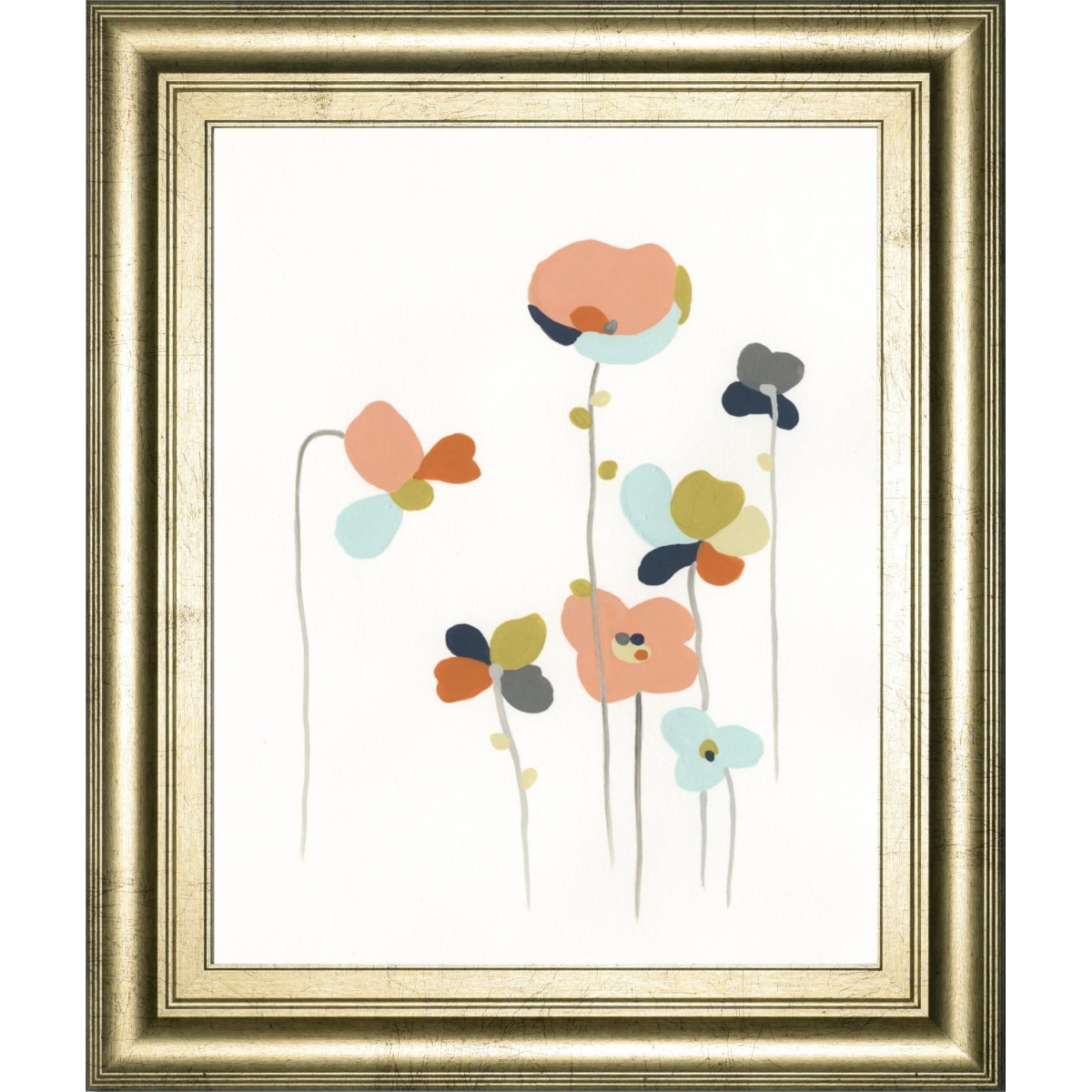 e4689aecce48c345c618d7faa884b734 22x26 Modular Bouquet IV By June Erica Vess - White - Image 1