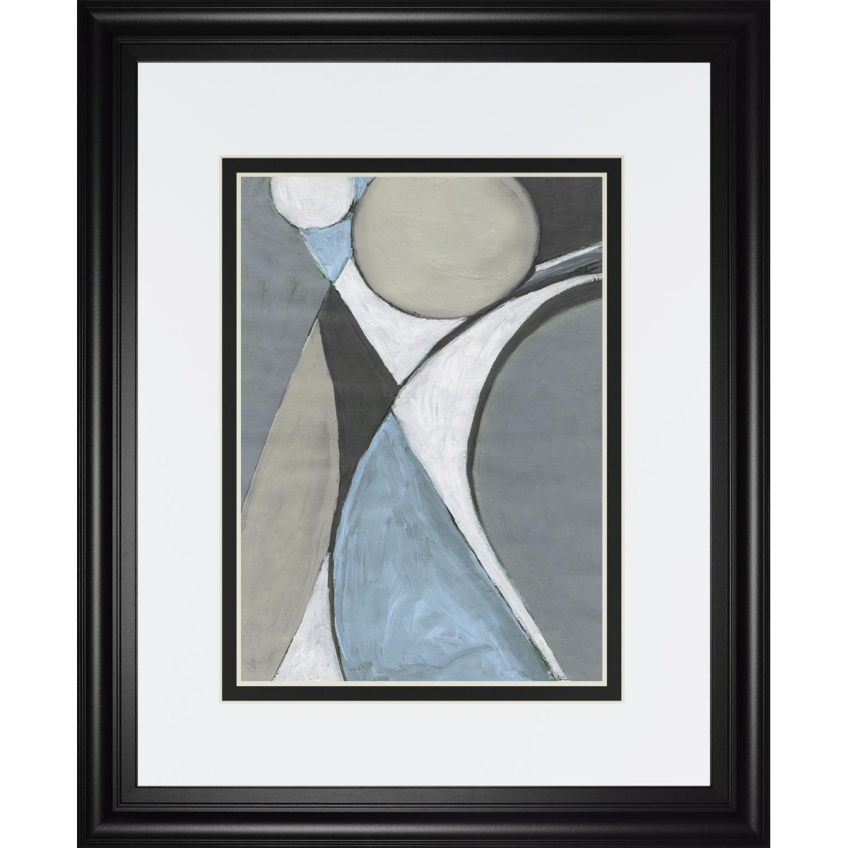 e552f431b7c703b2681c260bc5622ec5 34x40 A Soft Jeweled Geometric II By Merri Pattinian - Dark Gray - Image 1