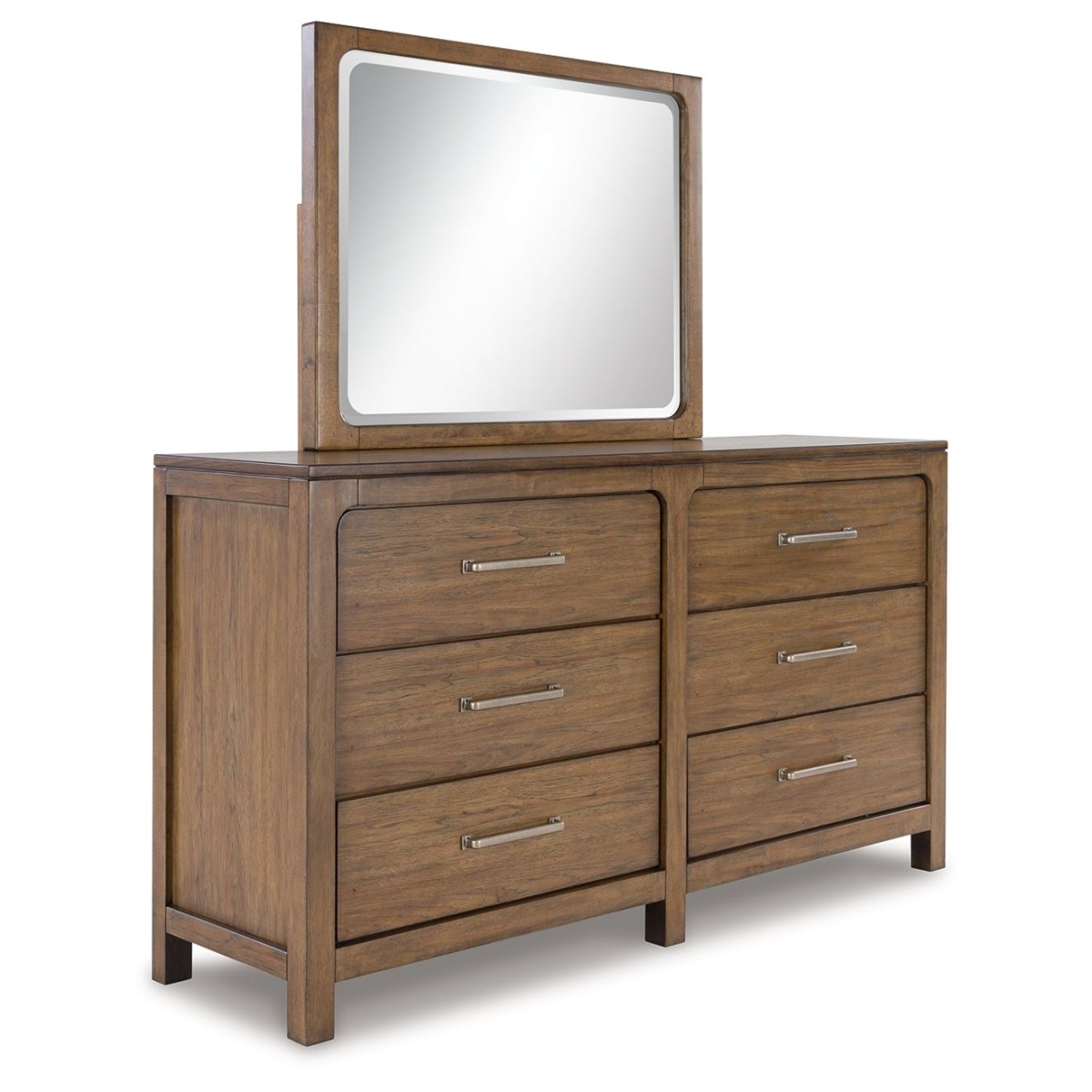 e62e2384e52e7d25e6b2ed880412f07f Cabalynn - Dresser And Mirror - Light Brown - Image 1