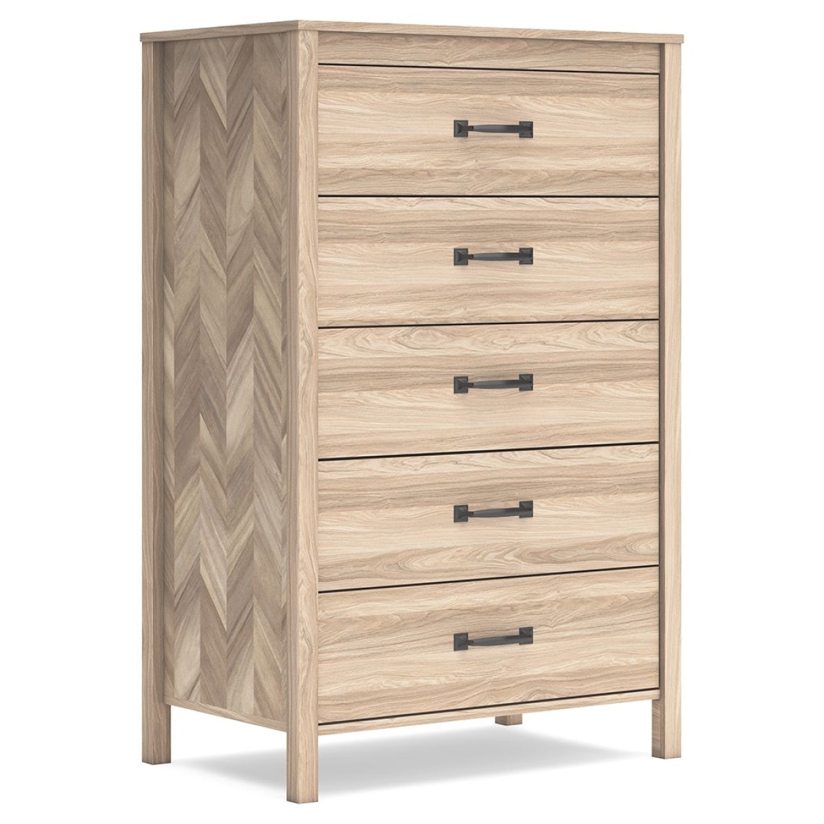 e785e8e147e34447e229303abe441b93 Battelle - Five Drawer Chest - Tan - Image 1