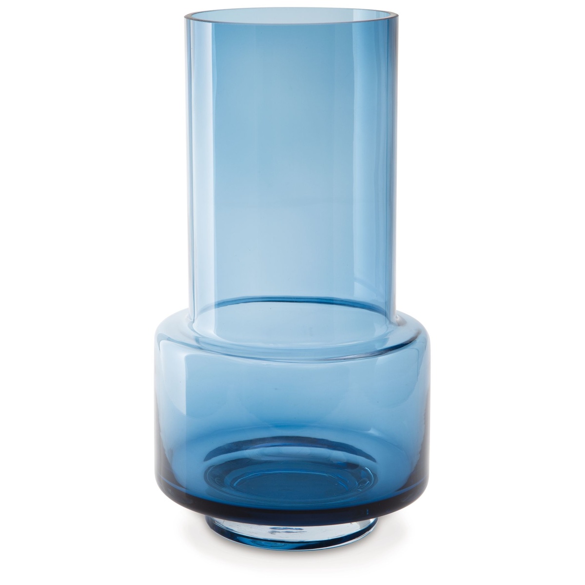 ecf23fbccaf69994955705f851c98cfd Bealen - Indoor/Outdoor Vase - 13" - Dark Blue - Image 1