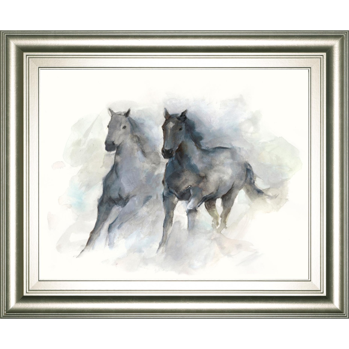 ed613bb6f0a5e3f0ebd537441021bb95 22x26 Run Free II By Ethan Harper - Dark Gray - Image 1