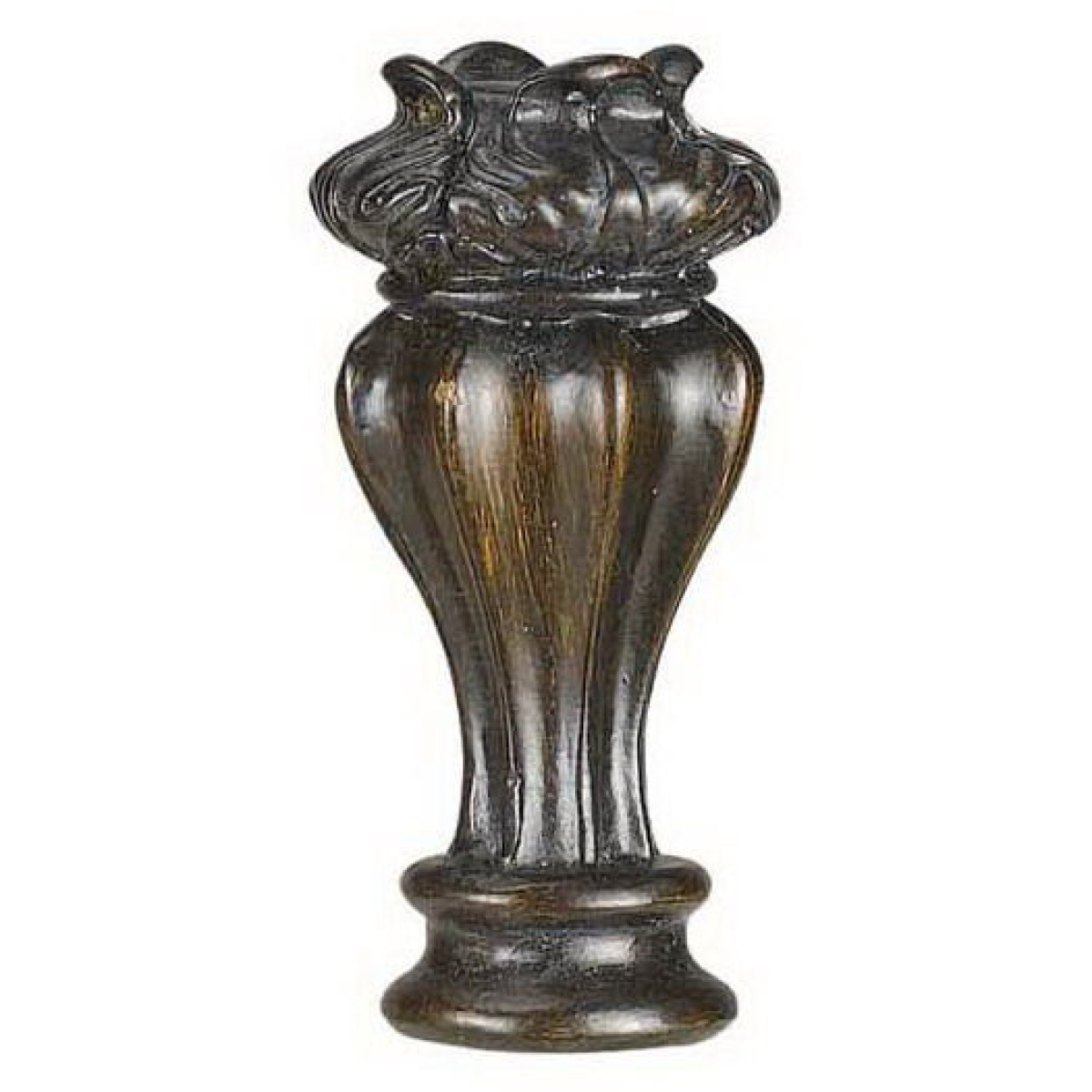 edec9d85dab6b545249256e03692772a 0.88" Height Resin Finial - 2.5" Width - Image 1