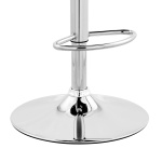 Asher - Adjustable Bar Stool - Gray / Chrome - Image 8