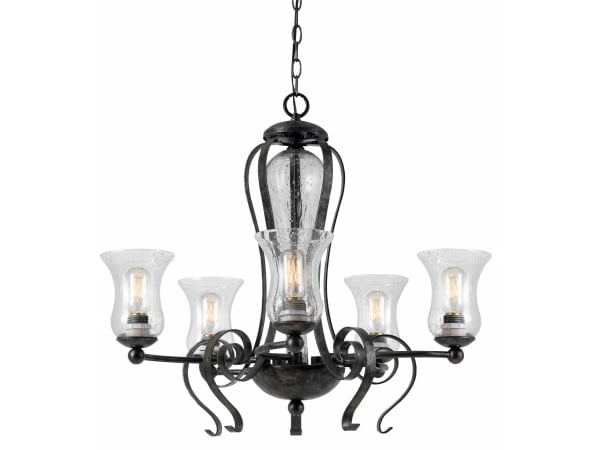 Eternity – 25″ Height Metal Chandelier Chandeliers