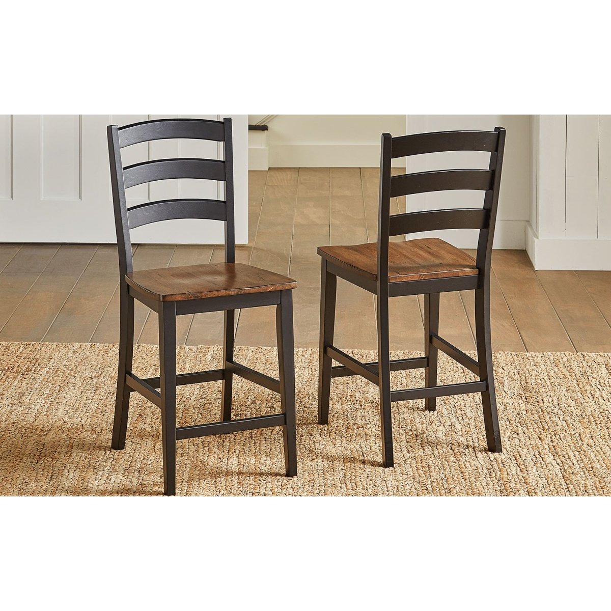 Stormy Ridge Ladderback Stool Stormy Ridge Ladderback Stool - Image 1