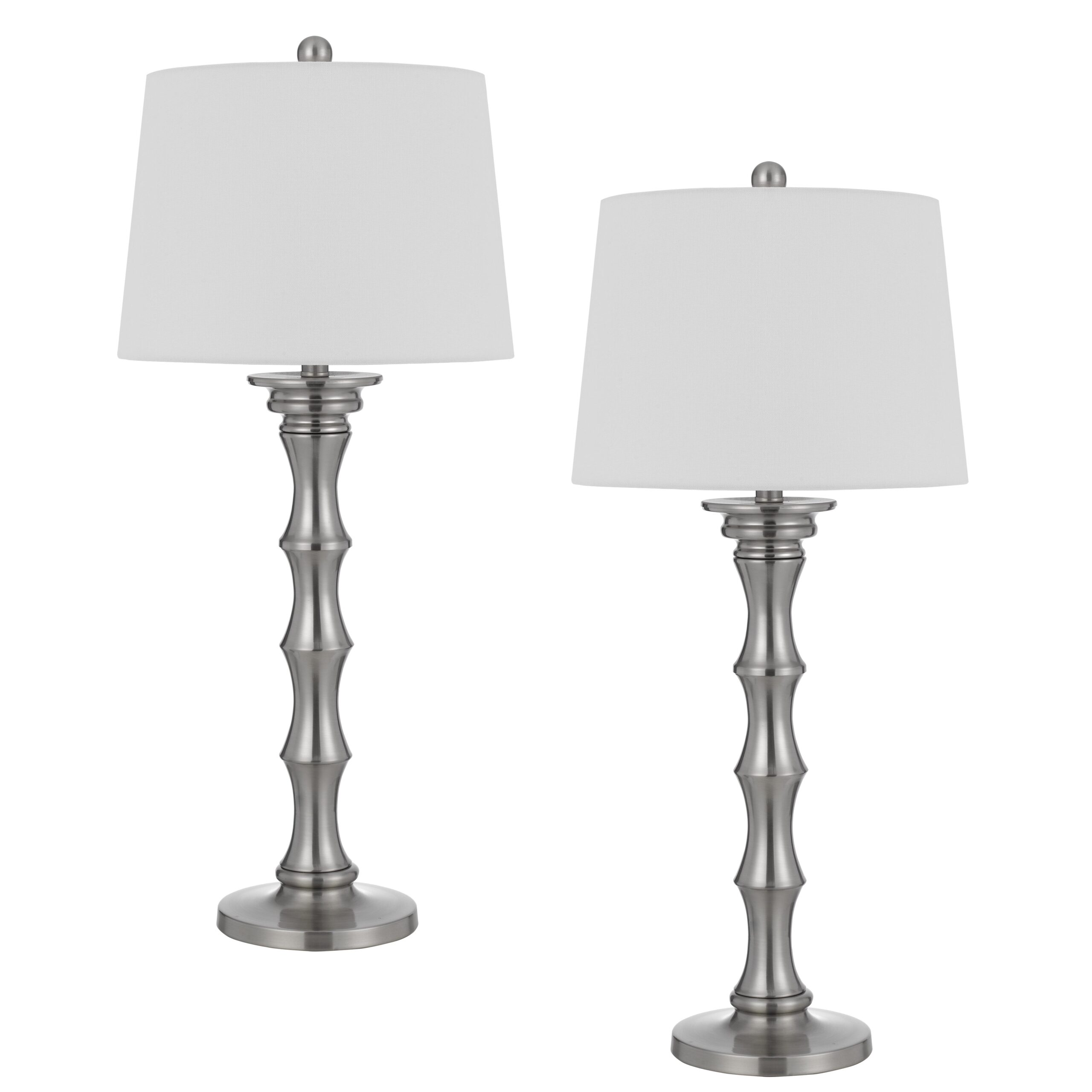 Rockland - Table Lamp (Set of 2) - Brushed Steel