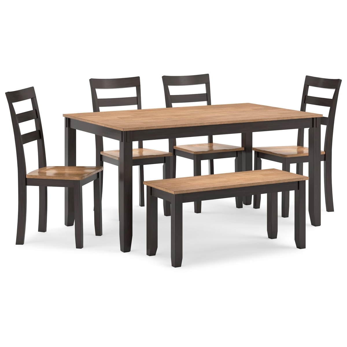 06c9503dcc3fb215b822bd94e3648ad2 Gesthaven - Dining Room Table Set (Set of 6) - Natural / Brown - Image 1