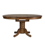 Carolina Crossing - 5 Piece Pedestal Table Set - Antique Honey - Image 3