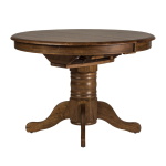 Carolina Crossing - 3 Piece Round Table Set - Dark Brown - Image 2