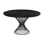 Cirque And Varde - 5 Piece Round Dining Set - Black - Image 5