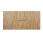 Lindsey Farm - 6 Piece Trestle Table Set - Dark Gray - Image 18