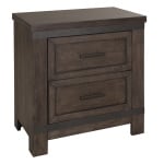 Thornwood Hills - 4 Piece Bedroom Set (King Two Sided Storage Bed, Dresser & Mirror, Nightstand) - Dark Brown - Image 10
