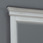 Allyson Park - 4 Piece Bedroom Set (Queen Panel Bed, Dresser & Mirror, Chest) - White - Image 6