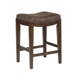 Aspen Skies - 4 Piece Console Set (1 Console 3 Stools) - Dark Brown - Image 6