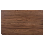 Space Savers - 5 Piece Rectangular Table Set - Dark Brown - Image 8