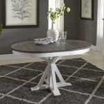 Allyson Park - 5 Piece Pedestal Table Set - White - Image 5