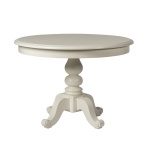 Summer House - 5 Piece Pedestal Table Set - Oyster White - Image 3