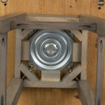 Lindsey Farm - 5 Piece Gathering Table Set - Dark Gray - Image 7