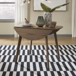 Space Savers - 3 Piece Drop Leaf Set - Walnut - Image 2