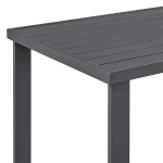 Menorca - Outdoor Patio 5 Piece Bar Table Set - Gray - Image 7