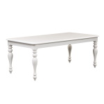 Summer House - 6 Piece Rectangular Table Set - Oyster White - Image 4