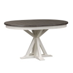 Allyson Park - 5 Piece Pedestal Table Set - White - Image 4