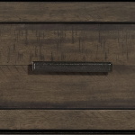 Thornwood Hills - 4 Piece Bedroom Set (King Storage Bed, Dresser & Mirror, Chest) - Rock Beaten Brown - Image 13
