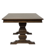 Armand - 7 Piece Trestle Table Set - Dark Brown - Image 5