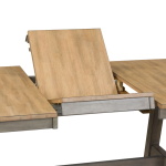 Lindsey Farm - 5 Piece Trestle Table Set - Dark Gray - Image 14