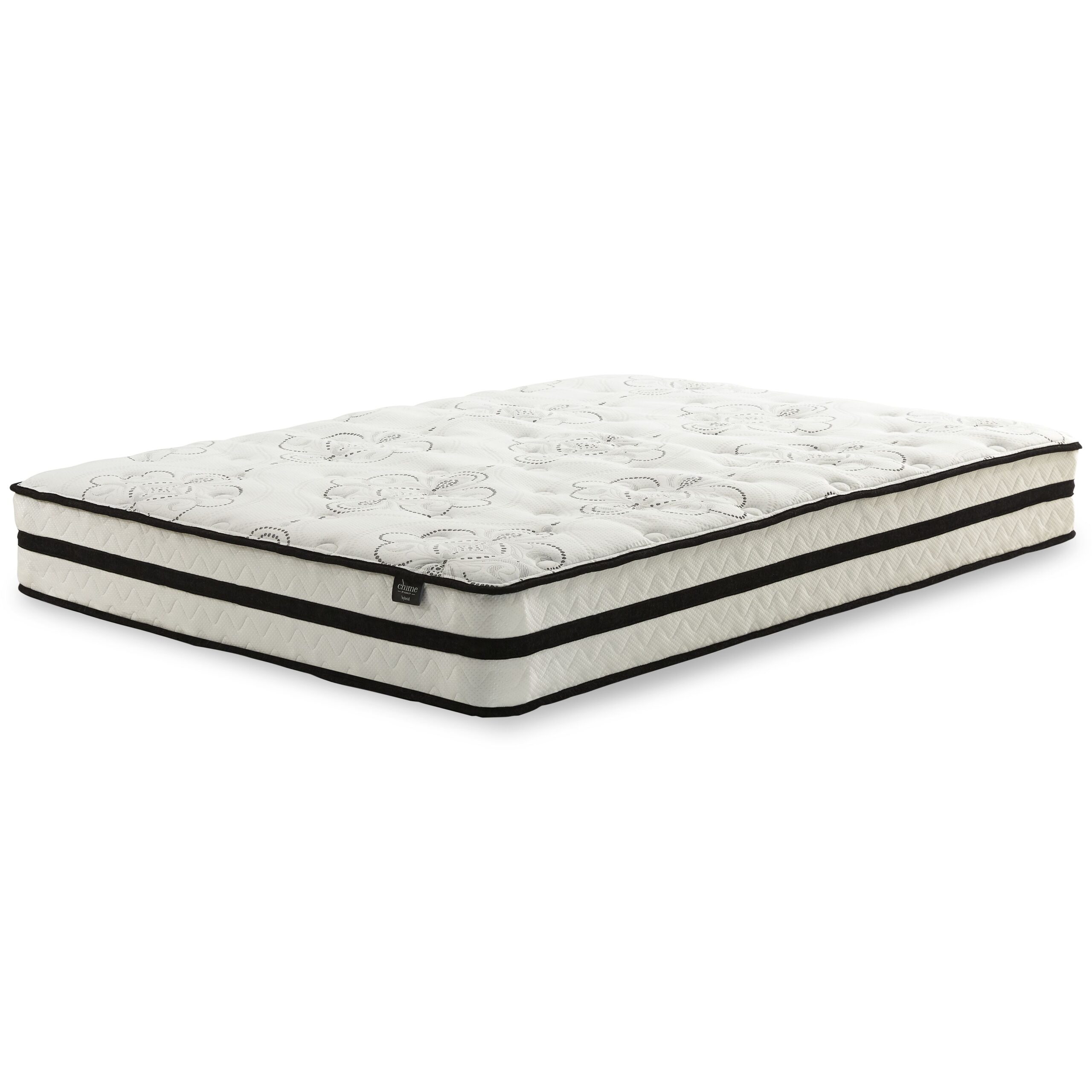 Chime 10 Inch Hybrid - 10" Full Mattress - White