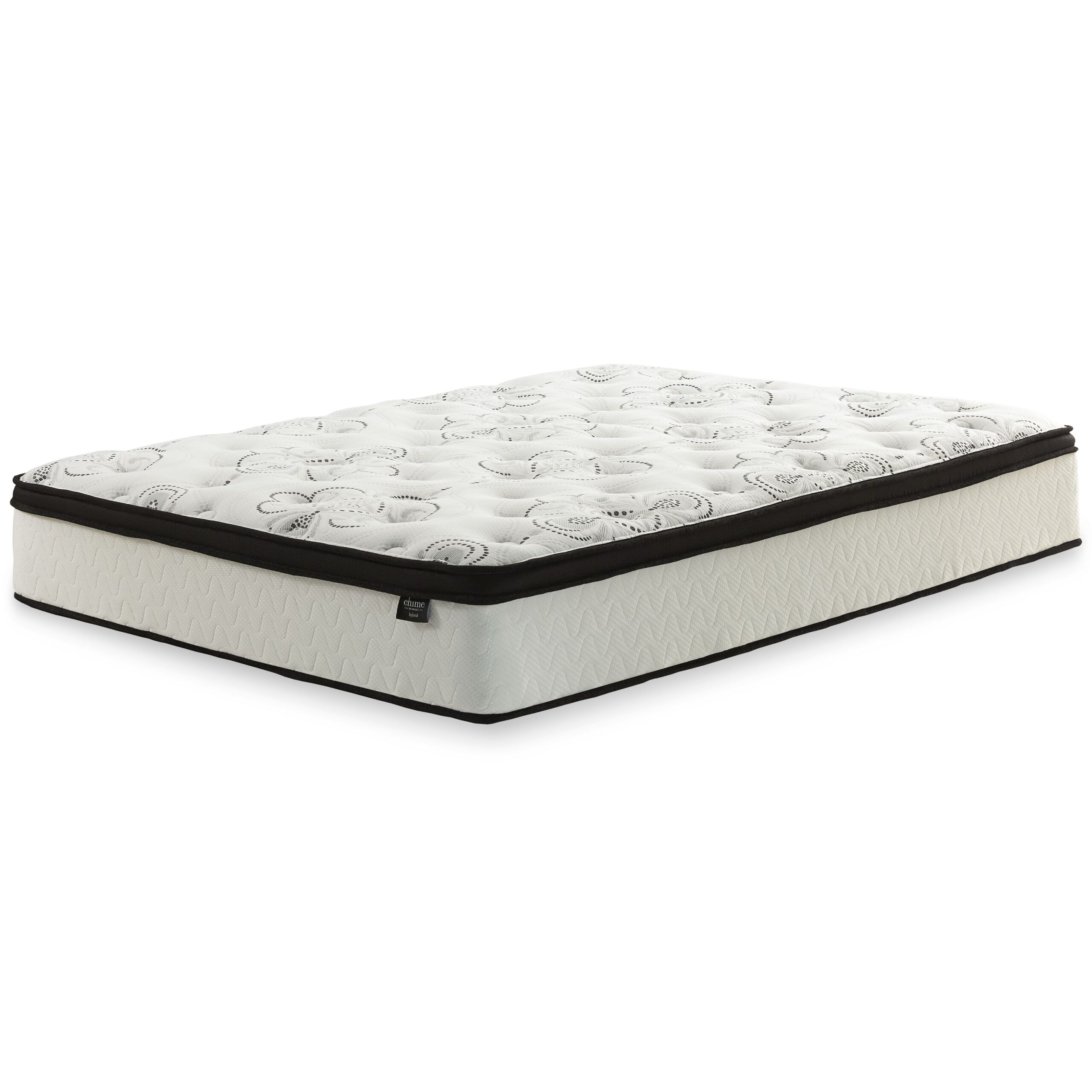 Chime 12 Inch Hybrid - 12" Full Mattress - White